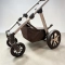 USŁUGA - Wymiana opon i kółek do wózka Baby Design Husky i innych 295x52-229 + 210x35 - zamienniki